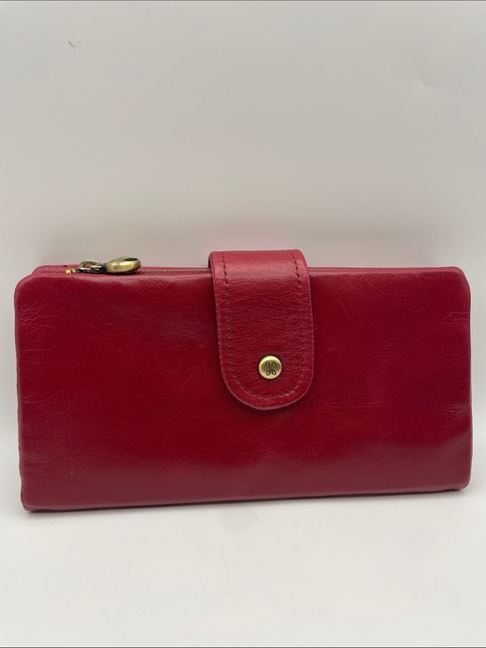 HOBO Handbags - HOBO Torch Leather Wallet - Cardinal Red